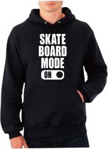 Hoodie sweater | Skateboard mode on | Maat Large