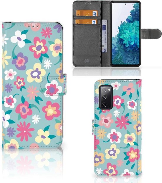 Inferieur R nieuws Hoesje ontwerpen Samsung Galaxy S20FE GSM Cover Flower Power | bol.com