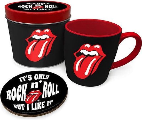 The Rolling Stones - Ensemble cadeau "It's Only Rock N Roll" - Sous-verre  et Mug | bol.com