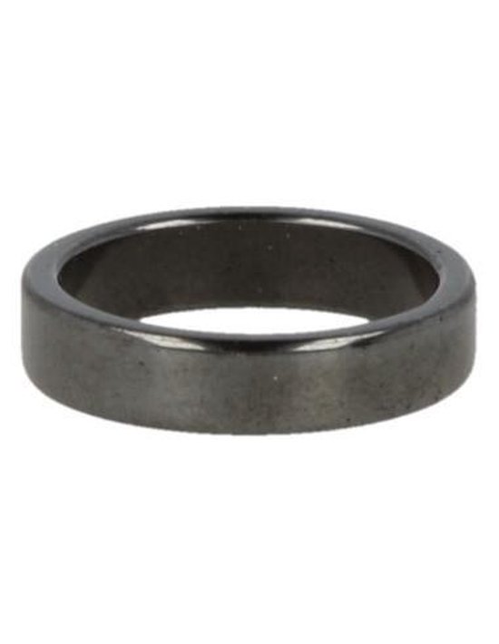 Hematiet edelsteen ring plat 5 mm - 18 - Ruben Robijn