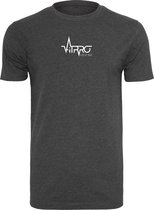 FitProWear Casual T-Shirt Heren Donkergrijs - Maat S - Shirt - Sportshirt - Casual Shirt - T-Shirt Ronde Hals - T-Shirt Slim Fit - Slim Fit Shirt - T-Shirt korte mouwen