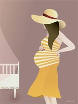 ViSSEVASSE Welcome Little One - Greeting Card - XS