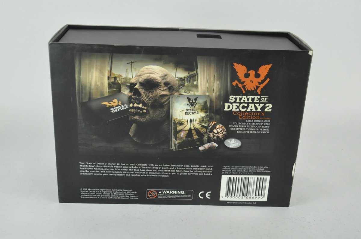 State of Decay 2 Collectors Edition Doesn't Include the Game - MP1st