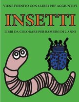 Libri da colorare per bambini di 2 anni (Insetti)