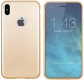 Hoesje CoolSkin3T voor Apple iPhone X/Xs - Telefoonhoesje - Goud