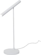 Tafellamp Harper Wit - hoogte 53cm - LED 6W 2700K 630lm - Sensor schakelaar - IP20 - Dimbaar > tafellamp wit | leeslamp wit | bureaulamp wit | designlamp wit | sensorlamp wit | gad