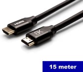 Bestekabels.nl Câble HDMI 2.0 / 4K - 18GBPS - Haute vitesse - 15 mètres - longueur de 1 à 15 mètres