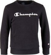 Champion Champion Big Logo Crewneck Trui - Unisex - zwart/wit