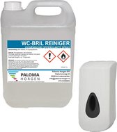 HYGIËNISCHE WC Bril Reiniger | 5 liter + Dispenser