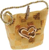 12 gouden luxe mini tasjes | geschenktasje | bedankdoosje | juwelendoosje | cadeautasje | gift-box | decoratie | babyshower | huwelijk | geschenkverpakking