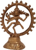 Shiva Beeld goud kleurig 15 cm | GerichteKeuze