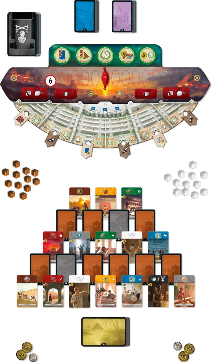 7 Wonders Duel Agora - Uitbreiding — afbeelding 4
