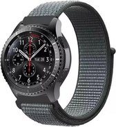 Nylon Bandje - Khaki - Geschikt voor Garmin Vivoactive 3 - Forerunner 645 - Vivomove HR - Bandbreedte 20mm