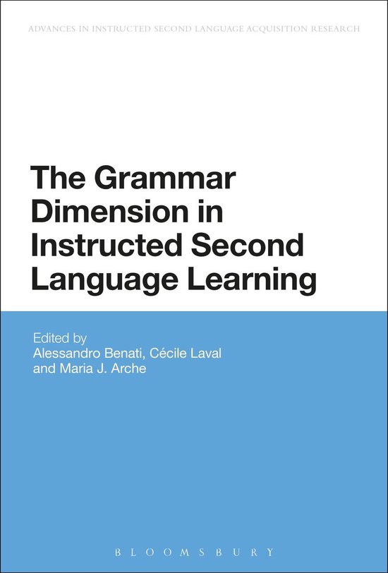 The Grammar Dimension in Instructed Second Language Learning - cover