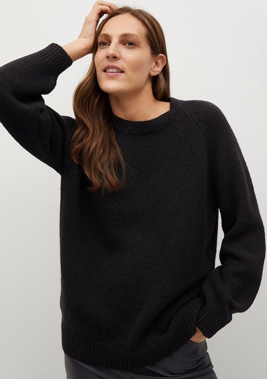 gebreide trui in zwart Kleding Dameskleding Sweaters Vrouw trui OVERSIZED 