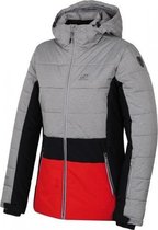 Hannah Ski-jas Marilyn Dames Polyester Grijs/rood Maat 36