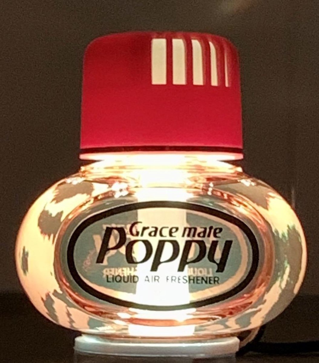 Poppy Grace Mate Luchtverfrisser GARDENIA 150ML. Flesje met RGB verlichting en USB aansluiting