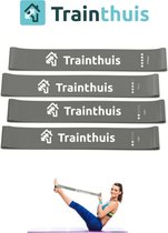 trainthuis weerstandsbanden - 4 weerstandstubes - elastieken set - inclusief opbergtas