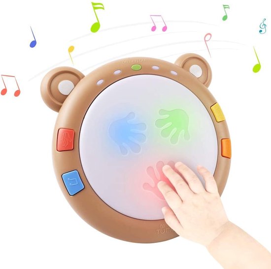 TUNAMA Baby Musical Elektronisch speelgoed, baby muziek drum  muziekinstrumenten... | bol.com