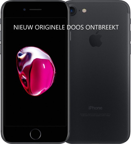 Apple iPhone 7 - 32GB - Zwart - Spat- en waterbestendig | bol