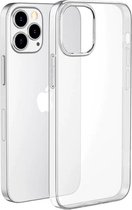 geschikt voor Apple iPhone 12 Pro Max Siliconen Hoesje Ultra Dun - Transparant Back Cover