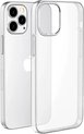geschikt voor Apple iPhone 12 Pro Max Siliconen Hoesje Ultra Dun - Transparant Back Cover geschikt voor Apple iPhone 12 Pro Max