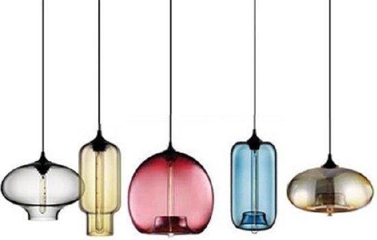 Monteur George Hanbury bevestigen Design hanglamp Type A Glazen hanglamp transparant. | bol.com