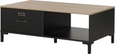 Gautier - Salontafel - Zwart - 60x110x40 cm