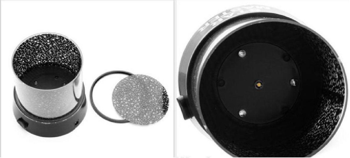 Starmaster - Sterrenhemel - Galaxy projector - Sterrenlamp - Projector - LED - Star projector - Nachtlamp – foto 3