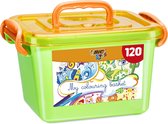 BIC Kids My colouring basket - Kleurdoos - Kleurset 60 Kleurpotloden en 60 Kleurstiften