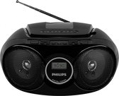 Philips AZ215B - Radio/CD-speler - Zwart