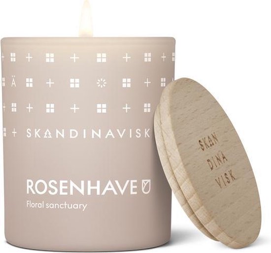 Skandinavisk Candle 65gr - 20u Rosenhave / Rose Garden