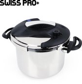 Swiss Pro+| Premium Snelkookpan -SP-PS10L - 10 Liter - XXXL