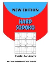 New Edition Hard Sudoku Puzzles For Adults