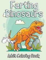 Farting Dinosaurs adult coloring book