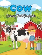 Cow Coloring Book For Adults