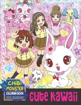 Cute Chibi Monster Coloring Book