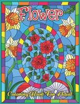 Flower Coloring Book for Adult