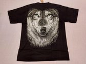 Rock Eagle Shirt: Wolf met groene ogen (Large)