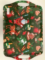 Decoratief dienblad kerst x3