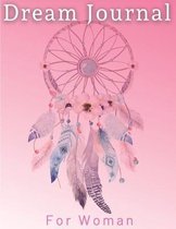 Pink Dream Journal For Woman With Dreamcatcher Cover