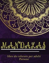 mandalas libro da colorare per adulti persone