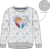 Frozen sweater - grijs - Maat 116 / 6 jaar