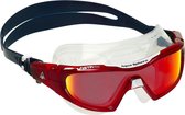 Aqua Sphere Vista - Zwembril - Volwassenen - Red Titanium Mirrored Lens - Blauw/Rood
