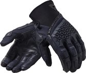 REV'IT! Caliber Black Motorcycle Gloves XL - Maat XL - Handschoen