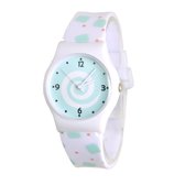 Fun Kinderhorloge Groen | Confetti | Kunststof/Plastic | Fashion Favorite