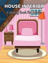 House Interior Coloring Book For Adults