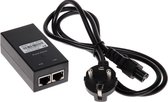 JMS PoE Injector / POE-48-24W (0.5A) PoE Adapter & Injector 48 Volt, 24 Watt