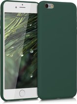 kwmobile telefoonhoesje voor Apple iPhone 6 Plus / 6S Plus - Hoesje voor smartphone - Back cover in mosgroen