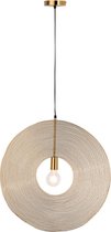 J-Line Lamp Hangend Cirkel Draad Metaal Goud Large